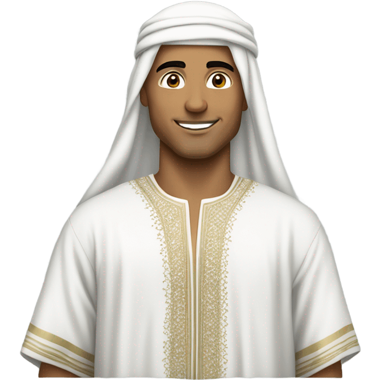 Like cristiano ronaldo in arabic clothes emoji