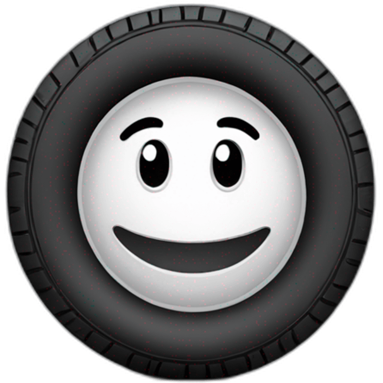 smilling tyre emoji