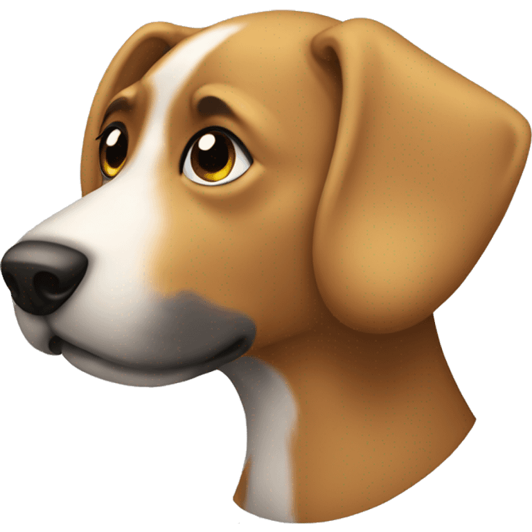 A dog gay in New York  emoji