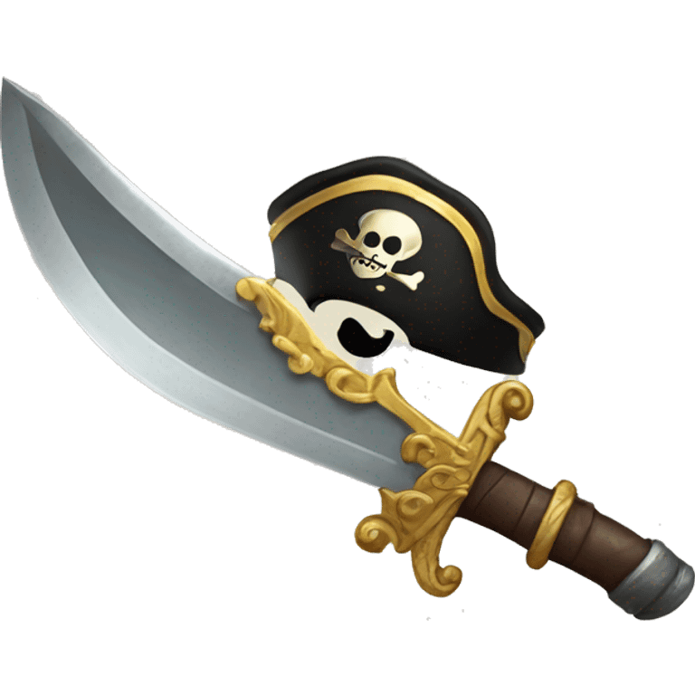 Pirate’s Scimitar emoji