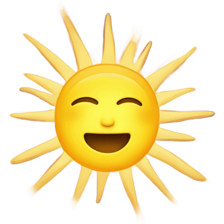 Sun emoji