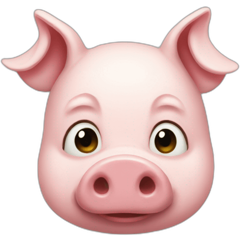 mysterious-pig emoji