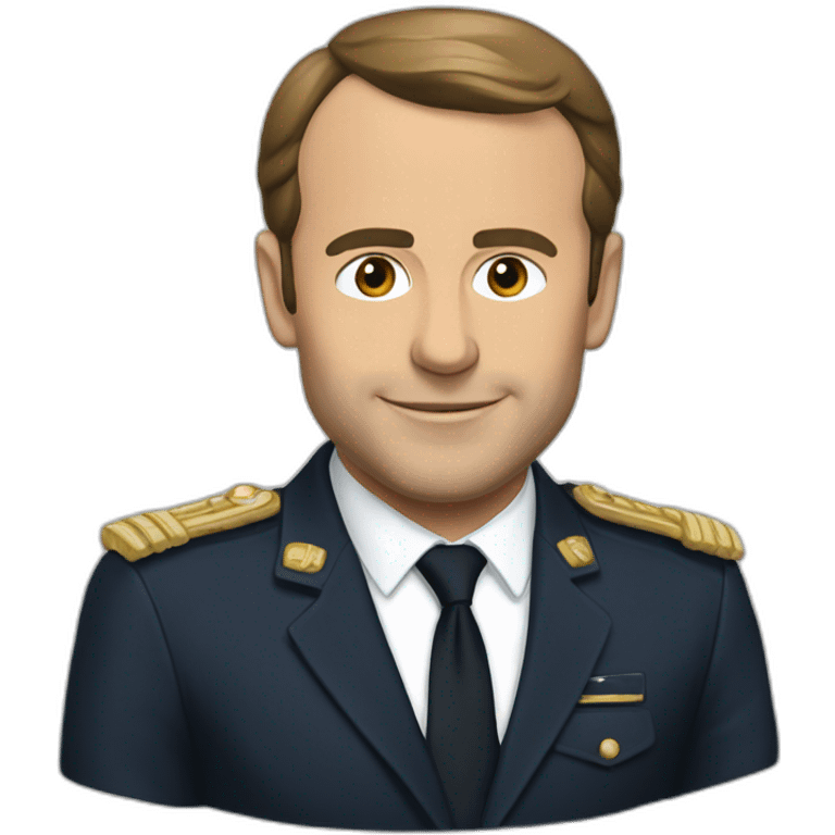 macron sur un pc emoji