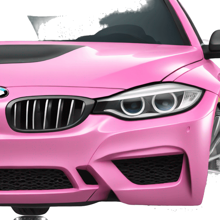 pink bmw emoji