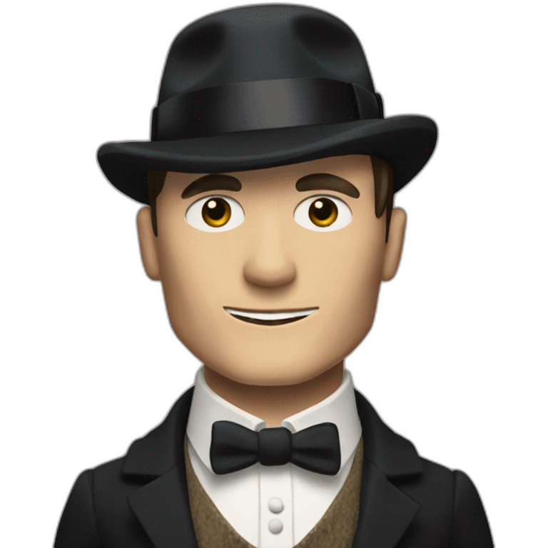 Tommy shelby peaky blinders drinking whisky emoji