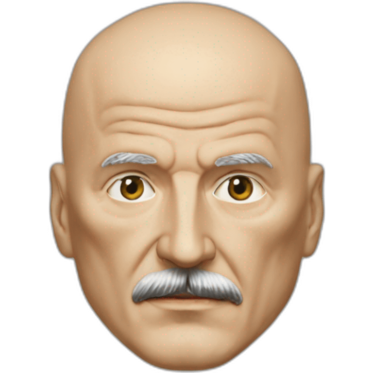 lukashenko in iron man mask only head emoji