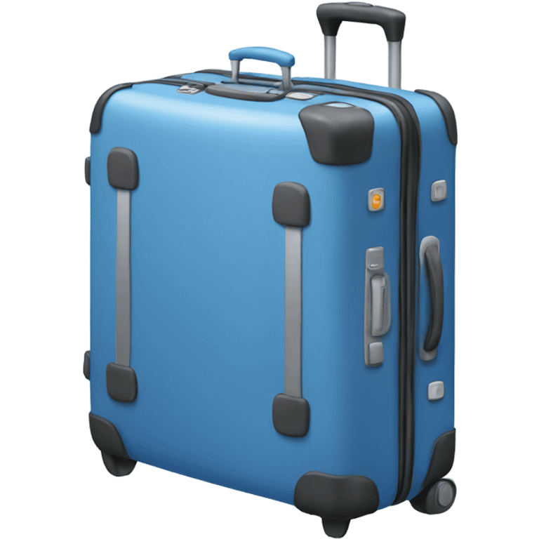 blue luggage  emoji