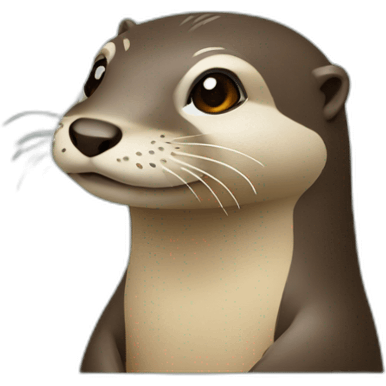 Loutre qui fais caca emoji