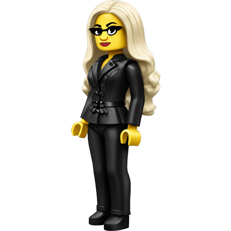 LADY GAGA lego full body emoji