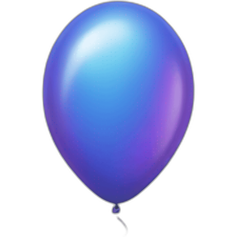 number three balloon emoji