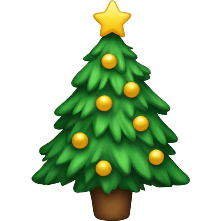 Christmas tree emoji