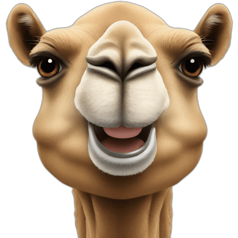 camel smile emoji