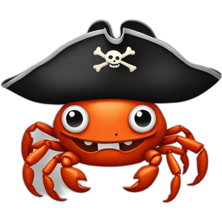 Pirates Crab emoji