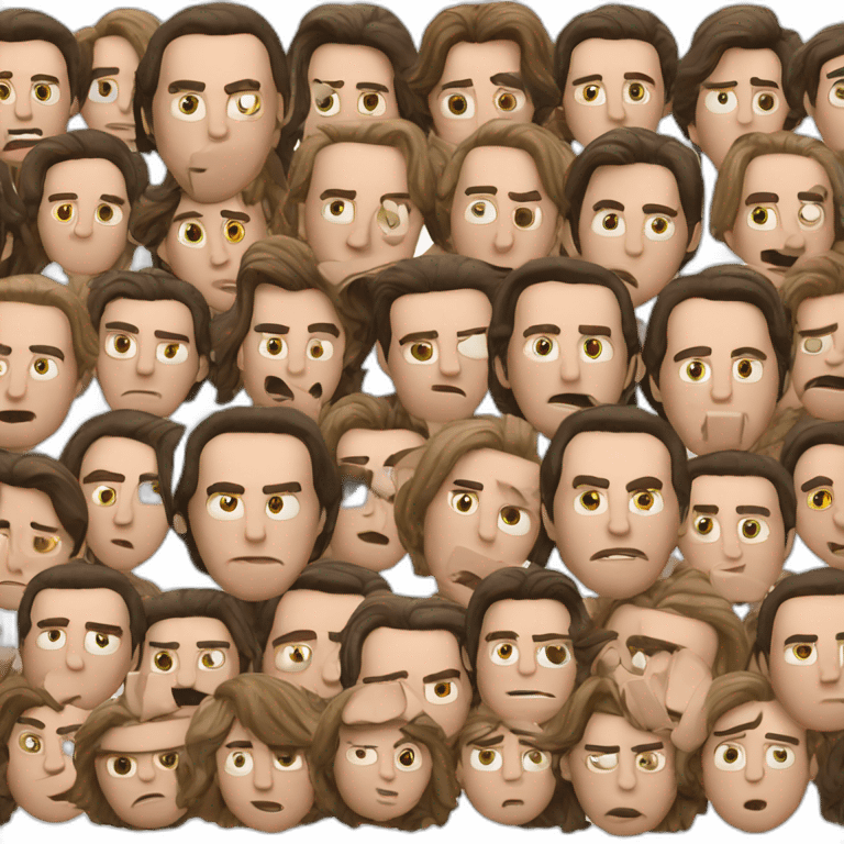 Confused Travolta emoji