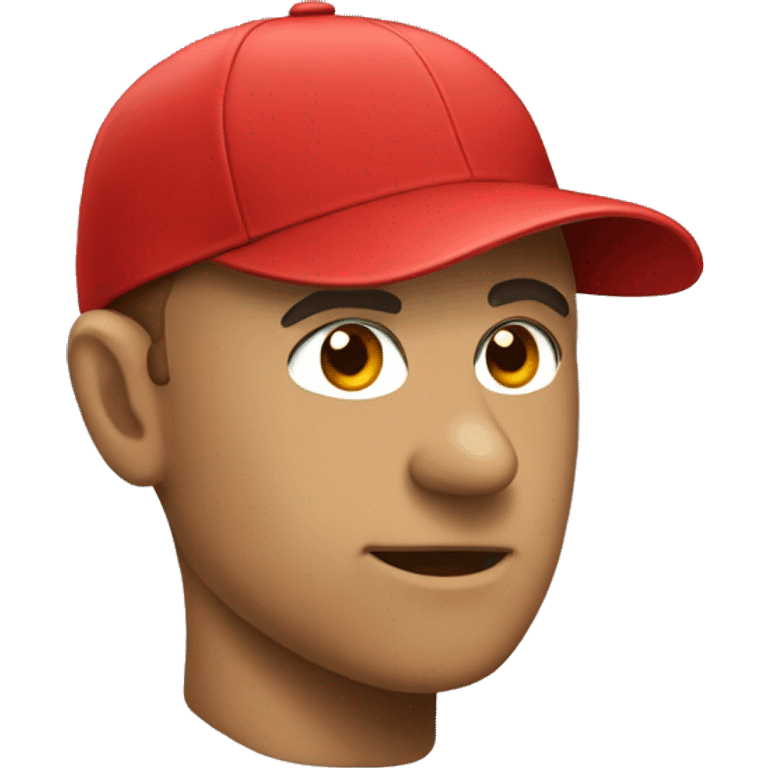 red baseball cap emoji