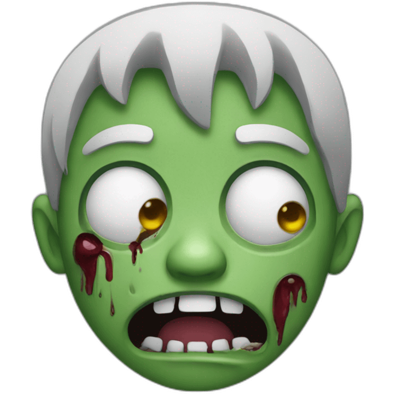 crying zombie emoji