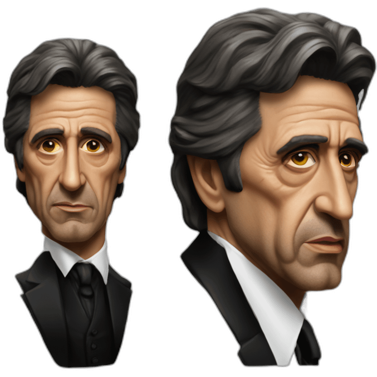 godfather　mafia　al pacino emoji