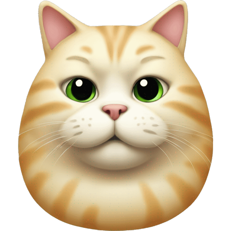 fat cat with a monocole emoji