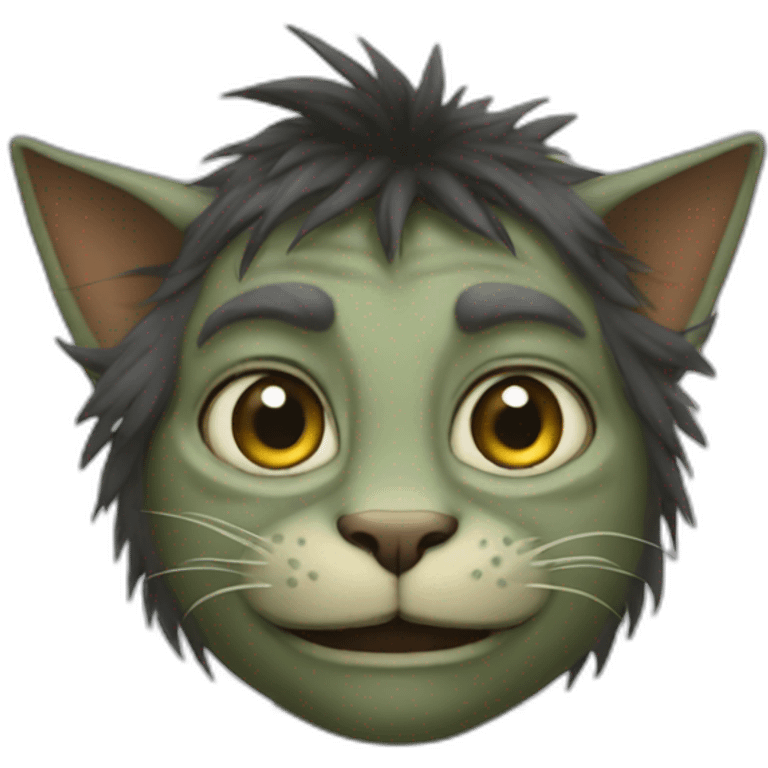 Cat troll emoji