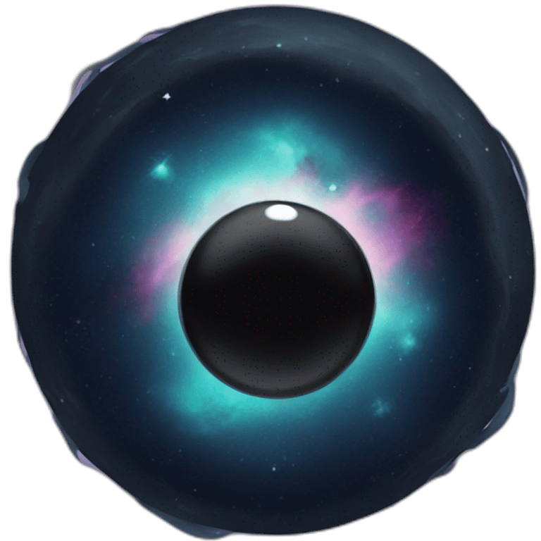 black hole maskot emoji