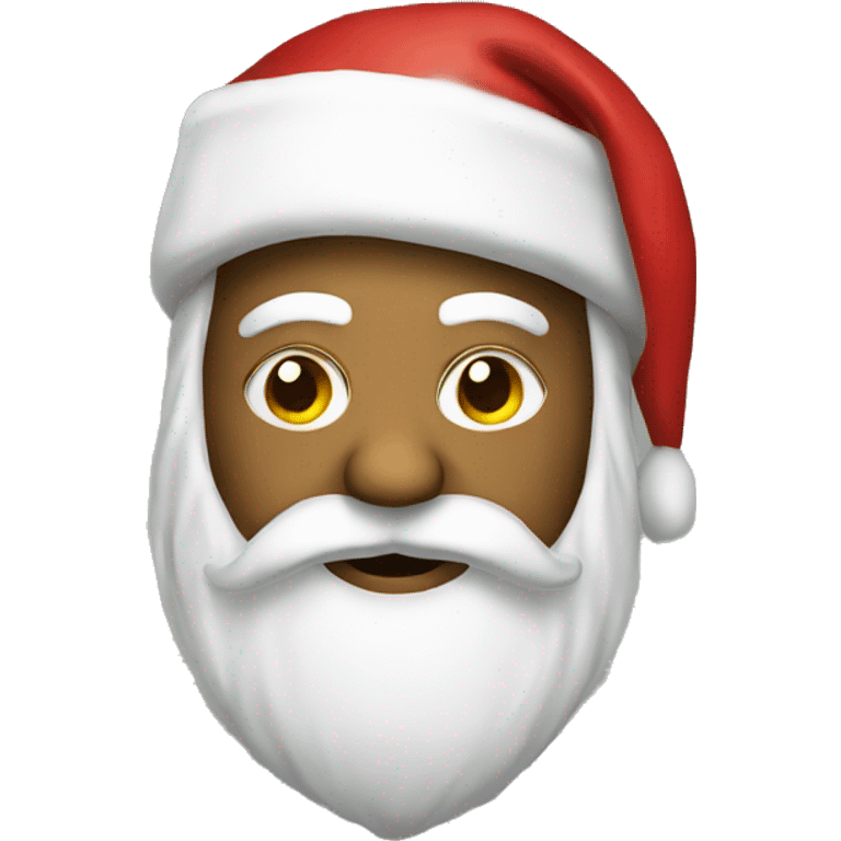 Santa mask  emoji