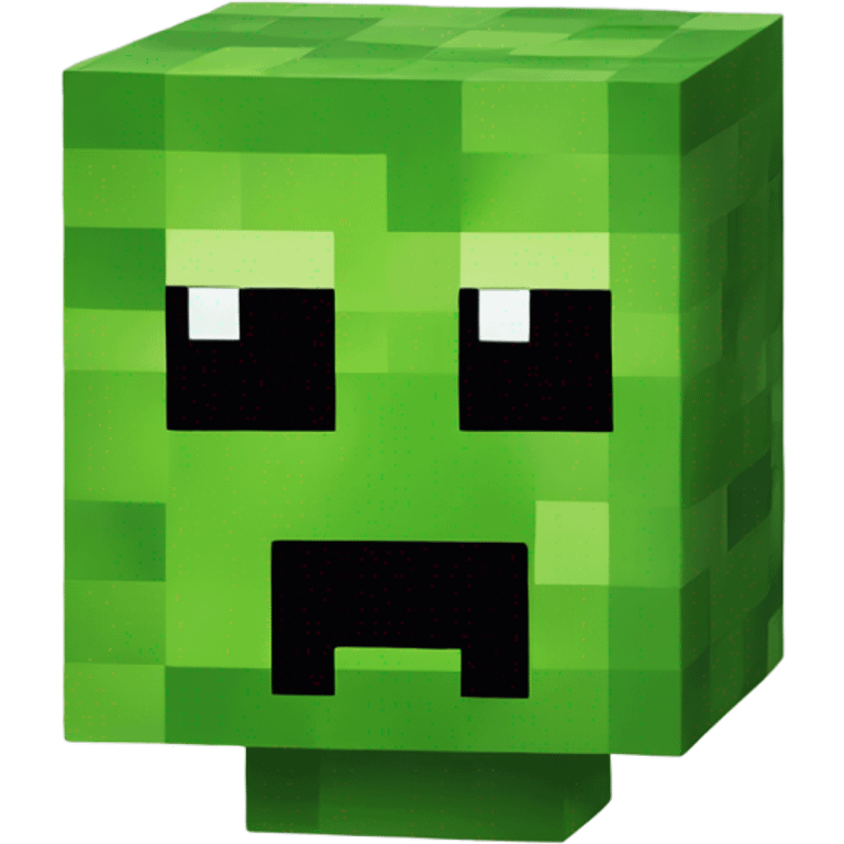 Minecraft creeper emoji