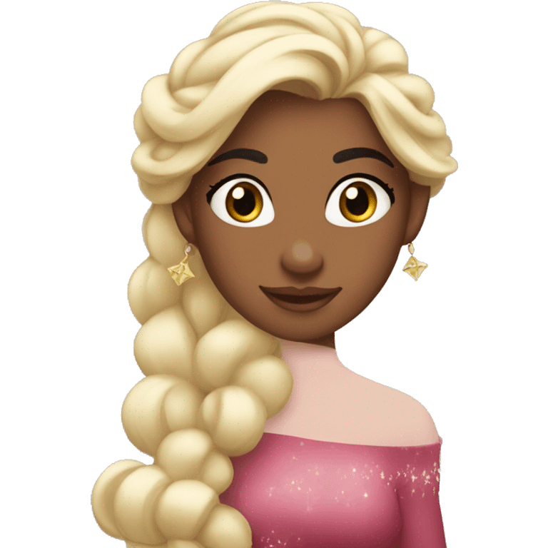 Disney Princess Chrismas Look  emoji