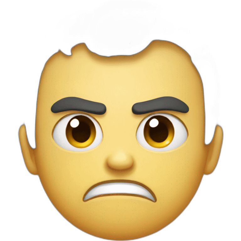 Cute angry emoji