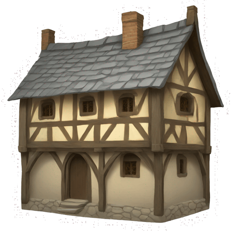 Medieval house emoji