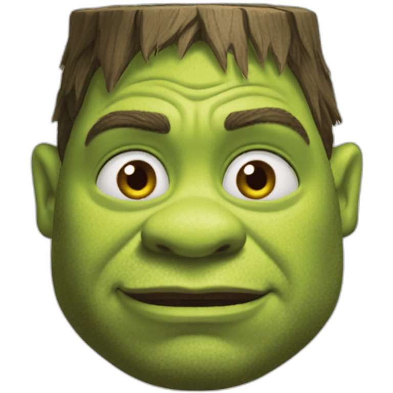 Shrek with A vat emoji