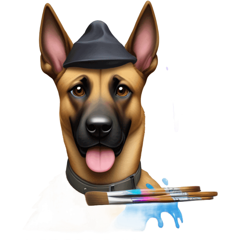 malinois artist emoji