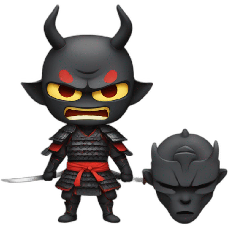 Samurai demon emoji