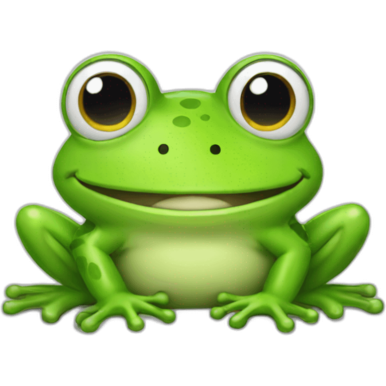 happy frog emoji