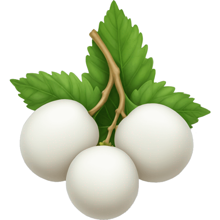 White Berry  emoji