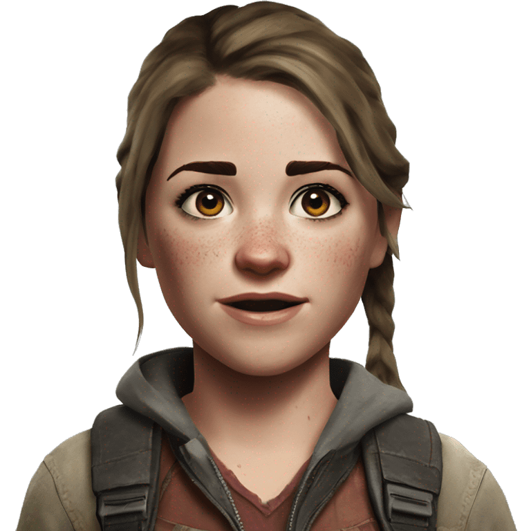 Ellie Williams from The Last Of Us 2 in Santa Barbara  emoji