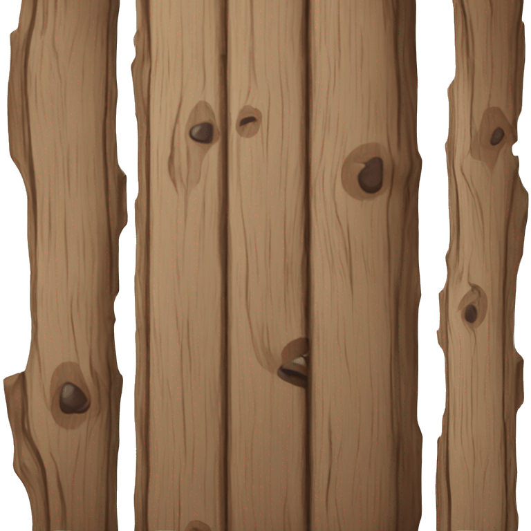 crazy wood plank emoji