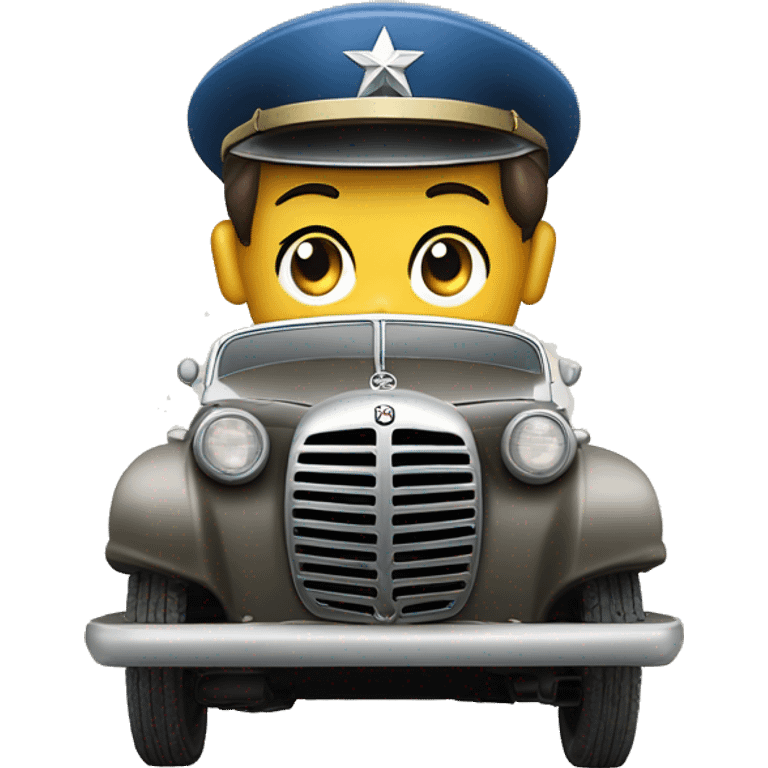 Wonder Woman’s Invisible 1943 WW2 Mercedes German Staff Officer’s 4-door Car Repurposed for U.S. Mail delivery  emoji