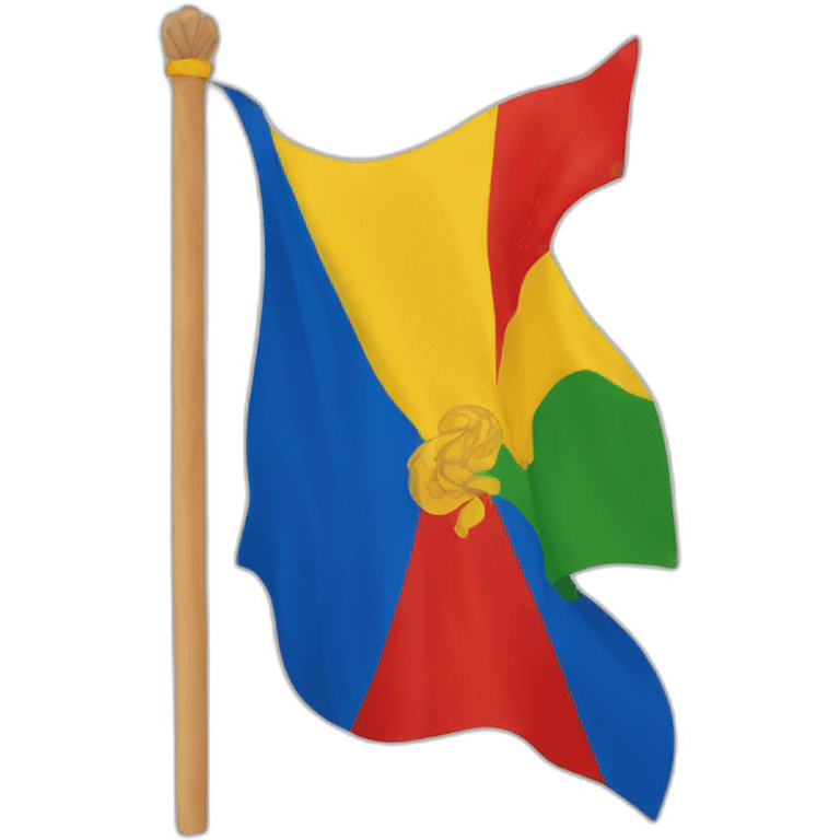 Drapeau kabyle emoji