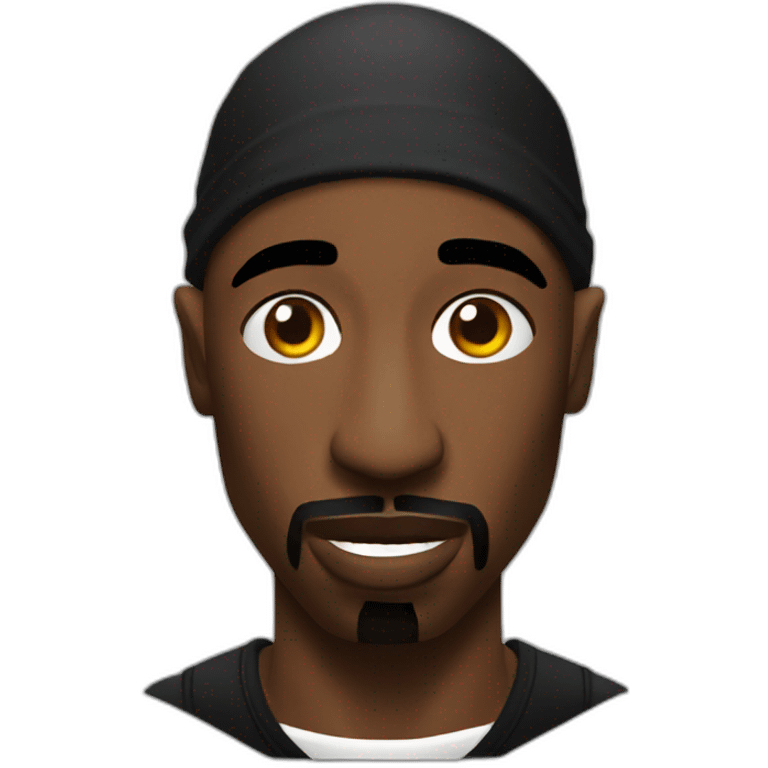 2pac  funny emoji