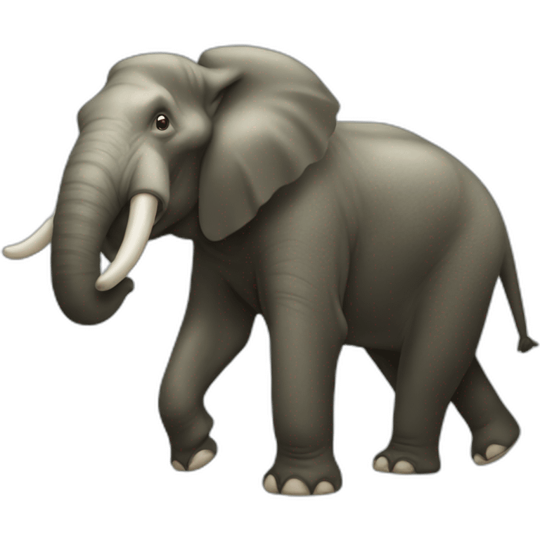 éléphant mammouth emoji