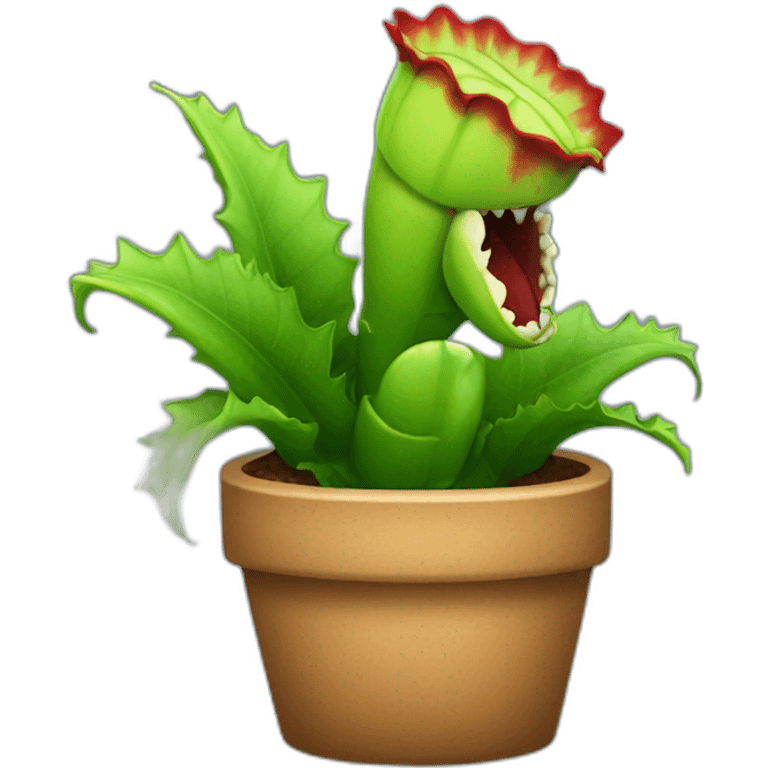 venus flytrap emoji