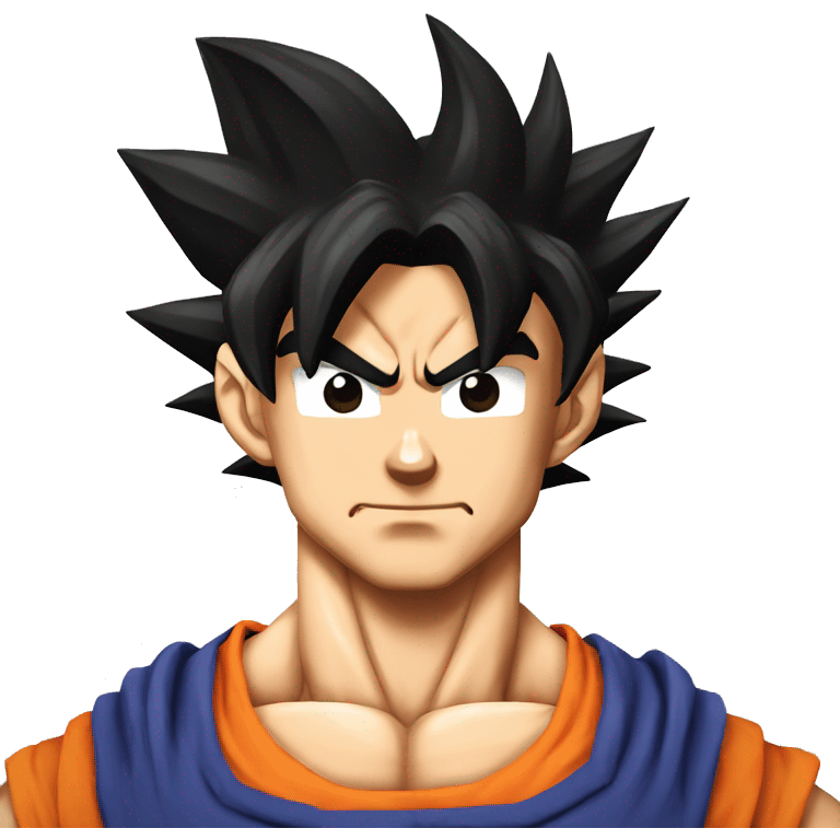 Goku dragon ball z emoji