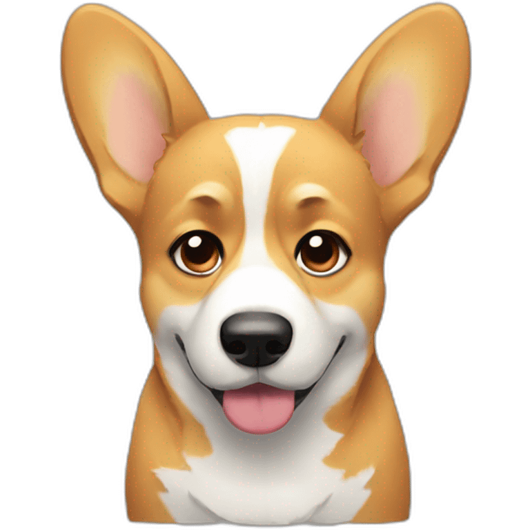 Sad corgi emoji