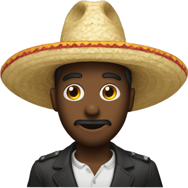 mono con sombrero emoji