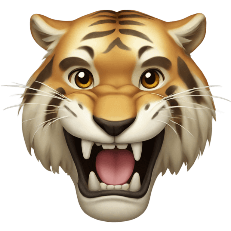 Saber tooth tiger emoji