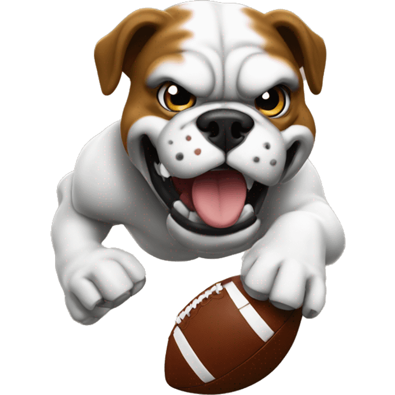 Georgia bulldog football touchdown emoji