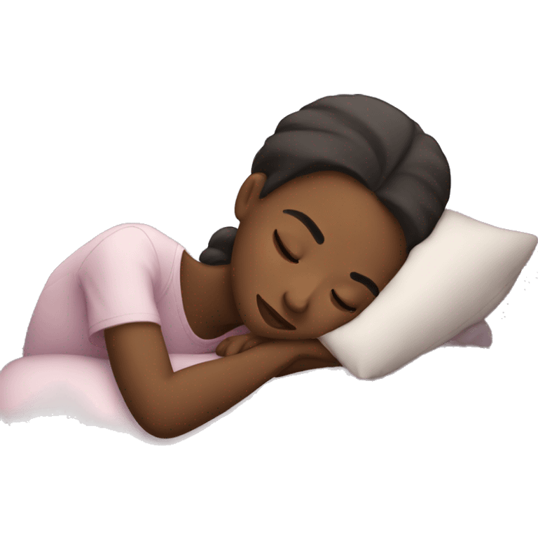 Sleep girl emoji