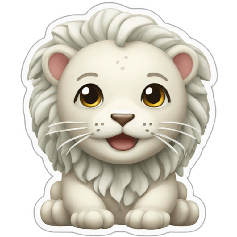 cute merlion emoji