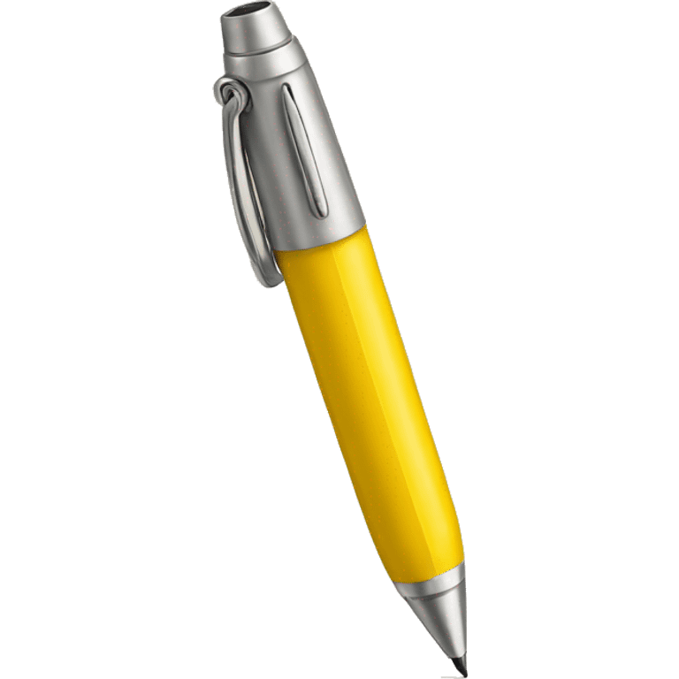 yellow pen emoji