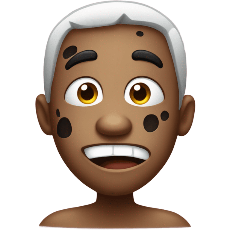 Hyperpigmentation meme emoji